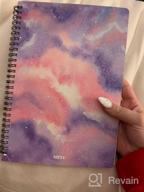 img 1 attached to Capture Your Dreams With SIIXU Star Rover Journal | Colorful Spiral Notebook For Ideas, Meetings & Memories | Lined Pages With Beautiful Light Blue Design | 136 Pages | Large Size & Lay Flat review by Matthew Richards