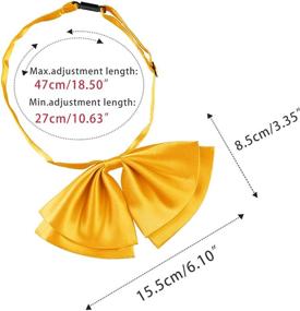 img 2 attached to Allegra Pre Tied Adjustable Neckties Neckwear Men's Accessories best - Ties, Cummerbunds & Pocket Squares