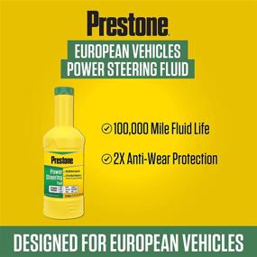 img 2 attached to 🚗 Prestone AS268 Power Steering Fluid for European Vehicles - 12 oz.: Superior Performance for European Car Steering Systems