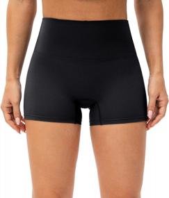 img 3 attached to Lavento Women'S All Day Soft Yoga Shorts - Buttery Soft Workout Activewear For Women (3" / 5")