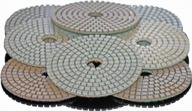 эффективная полировка камня: алмазные диски stadea 6" с зернистостью 200 для влажного гранита, бетона и камня логотип