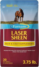 img 4 attached to 🐴 Farnam Laser Sheen Equine Skin & Coat Supplement, Boosts Skin Health & Enhances Coat Radiance, 3.75 lbs - 30 Day Supply