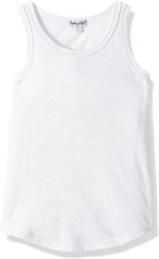 img 2 attached to Splendid Girls Little Basic Tank: Stylish Clothing for Girls - Tops, Tees & Blouses