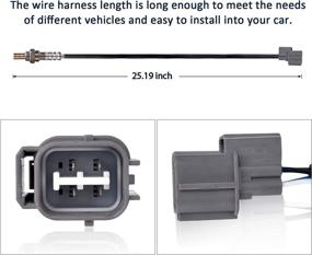 img 2 attached to 🚗 Nifeida 234-4099 Oxygen Sensor: Upstream/Downstream SG336 13007 Replacement for Honda Civic del Sol, Odyssey, Accord, Acura Integra, NSX, CL, EL - OE#36531P06A11