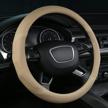 alemodr leather steering wheel universal logo
