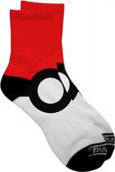 sporty red and white circle short socks in all over print - choose your size with tooloud logo
