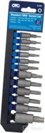 🔧 otc 6100 standard torx bit socket set - 12 piece: top-quality tools for all torx applications логотип