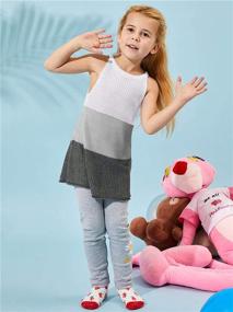 img 2 attached to Sleeveless Halter Summer Shirts Burgundy Girls' Clothing ~ Tops, Tees & Blouses