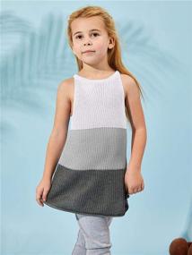 img 1 attached to Sleeveless Halter Summer Shirts Burgundy Girls' Clothing ~ Tops, Tees & Blouses