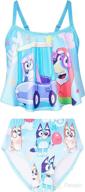 👙 2pcs girls swimwear bathing suit & princess costume dress with short sleeves for swimsuit logo