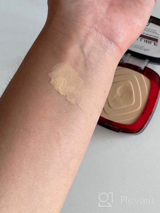 img 2 attached to 👍 L'Oreal Paris Infallible Fresh Wear Foundation in a Powder Review: Up to 24H Wear, True Beige, 0.31 oz. review by Agata Kaszyska (Lubi ᠌