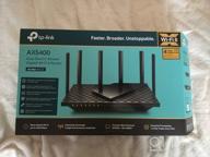 img 1 attached to WiFi router TP-LINK Archer AX73, black review by A Eh Khung ᠌