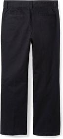 img 1 attached to Amazon Essentials Straight Front Uniform Boys' Pants – Higher Comfort, Lasting Quality!