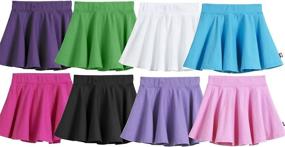 img 2 attached to City Threads Sensitive-Friendly Girls' Clothing: Perfect Skirts & Skorts for All