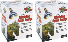 img 1 attached to 🦎 Zoo Med Reptile Basking Spot Lamp 250 Watts - Pack of 2