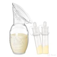 🤱 haakaa manual breast pump and colostrum collectors set - breastfeeding milk savers for first milk & colostrum (pump - 4oz/100ml, 1pk; collector - 4ml, 2pk) logo