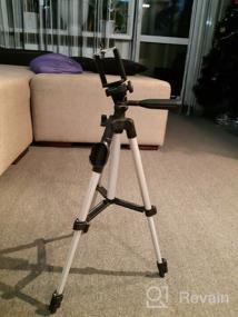 img 12 attached to 📷 DK-3888 Tripod with Remote Control - Ideal for Cameras, Smartphones, and Selfie Rings (Height 1020mm)