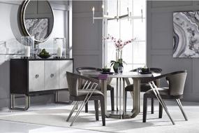 img 1 attached to Brown Metal Accent Dining Chair By Right2Home - Enhance Your Dining Experience