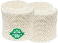 🌬️ aqua green maf1 compatible filter for aircare maf1, kenmore 14906 humidifier - pack of 2 wick replacement filters логотип