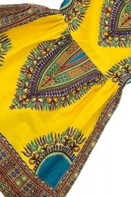 img 2 attached to Stand Out At Your Next Party In SHENBOLEN'S African Print Dashiki Dress