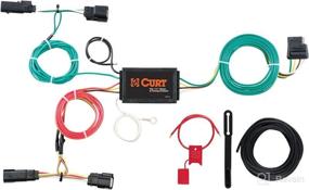 img 4 attached to 🚗 Ultimate Custom Trailer Wiring Harness for Ford Edge Titanium: CURT 56292, 4-Pin, in Stylish Black