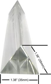 img 1 attached to Amlong Crystal Triangular Teaching Photography Science Education at Optics