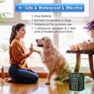 🐶 ultrasonic bark control device for dogs - outdoor birdhouse anti barking solution logo