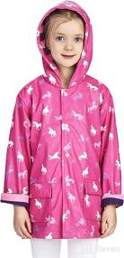 img 2 attached to Hatley Printed Raincoats for Girls