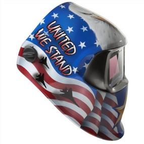 img 4 attached to 3M™ Speedglas™ American Pride Welding Helmet 100 With Auto-Darkening Filter 100V- Shades 8-12, Model 07-0012-31AP