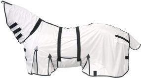 img 1 attached to 🐴 Tough-1 Sheet Combo Fly Sheet with Belly Wrap: Optimal Fly Protection for Horses