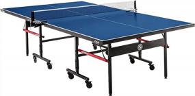img 4 attached to Competition-Ready STIGA Advantage Professional Table Tennis Table - 10 Min. Assembly, Single Player Playback & Compact Storage!