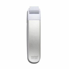 img 4 attached to Microneedling Roller And Hair Removal Tool For Vibrant, Even Skin Complexion - Stacked Skincare 1 Count