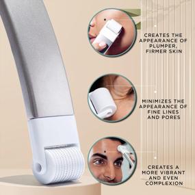 img 1 attached to Microneedling Roller And Hair Removal Tool For Vibrant, Even Skin Complexion - Stacked Skincare 1 Count