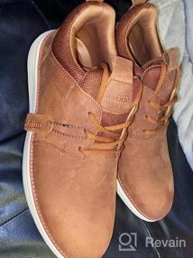 img 7 attached to Modern Men's Fashion Sneakers: Stylish Lace-up Oxford Shoes