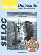 sierra international seloc manual 18-01312 johnson evinrude outboard repair guide 1990-2001 1.25-70 hp 1-4 cylinder 2-stroke & 4-stroke models логотип