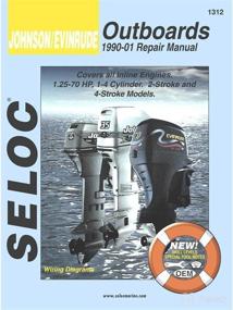 img 1 attached to Sierra International Seloc Manual 18-01312 Johnson Evinrude Outboard Repair Guide 1990-2001 1.25-70 HP 1-4 Cylinder 2-Stroke & 4-Stroke Models