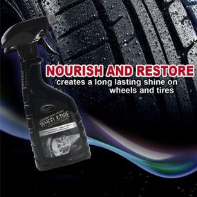 img 1 attached to Air Jungles Car Wheel, Tire, and Glass Cleaner: 🚗 Powerful 16.9 Fl Oz Spray Set for Professional Car Detailing