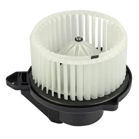 img 1 attached to AC Heater Blower Motor with Fan Cage - Compatible with 2002-2008 Dodge Ram 1500 2500 3500, 2002-2004 Grand Cherokee - Replaces OEM Part Numbers 700012 5096255AA PM9198