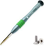 🪛 t4 torx screwdriver, torx t4 screwdriver, s2 high alloy steel head, magnetic tip, rotating cap, anti-slip grip, 6 point star screwdriver for speaker, computer, shimano reel, oakley twoface sunglasses" логотип