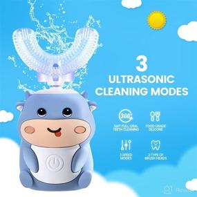 img 3 attached to 🦷 Ultimate Dental Care: Ultrasonic Waterproof 360° Toothbrush