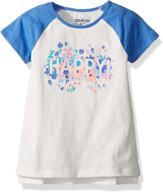 girls toddler short sleeve tunic subtle girls' clothing ~ tops, tees & blouses logo