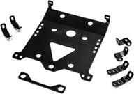 superatv front suspension stiffener gusset logo