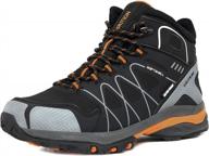 мужские походные ботинки grition: водонепроницаемая, легкая и удобная обувь для прогулок на открытом воздухе. логотип