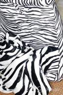 img 1 attached to NANPIPER Bed Blankets Super Soft Fuzzy Flannel Blanket Lightweight Fleece Microfiber Zebra Print Throw Size 65"X80 review by Daniel Pyfer