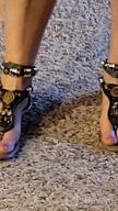 img 1 attached to Women'S ICKER Strappy Gladiator Sandals - Bohemia Thong Flat Beach Shoes 0989 review by Brent Shaeffer
