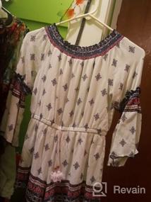 img 6 attached to Girls Size 7-16 Floral Print Long Sleeve Woven Romper by Truly Me