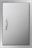 14w x 20h inch stainless steel bbq access door - perfect for outdoor kitchen, grill station & bbq island логотип