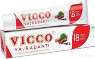 vicco vajradanti herbal toothpaste 200g logo