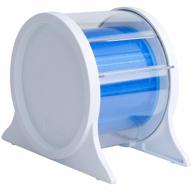 annwah dental barrier film dispenser: акриловый защитный держатель подставки для татуировки для пыленепроницаемой дозирующей коробки. логотип