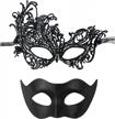 stylish and comfortable lace masquerade mask for adults - perfect for themed parties and costumes logo